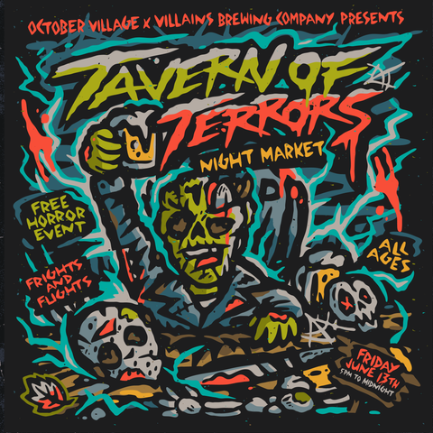TAVERN OF TERRORS - JUNE 13TH at Villains Brewing Company (FREE TICKETS)